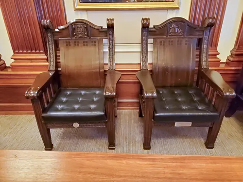 Theatre seating, detail